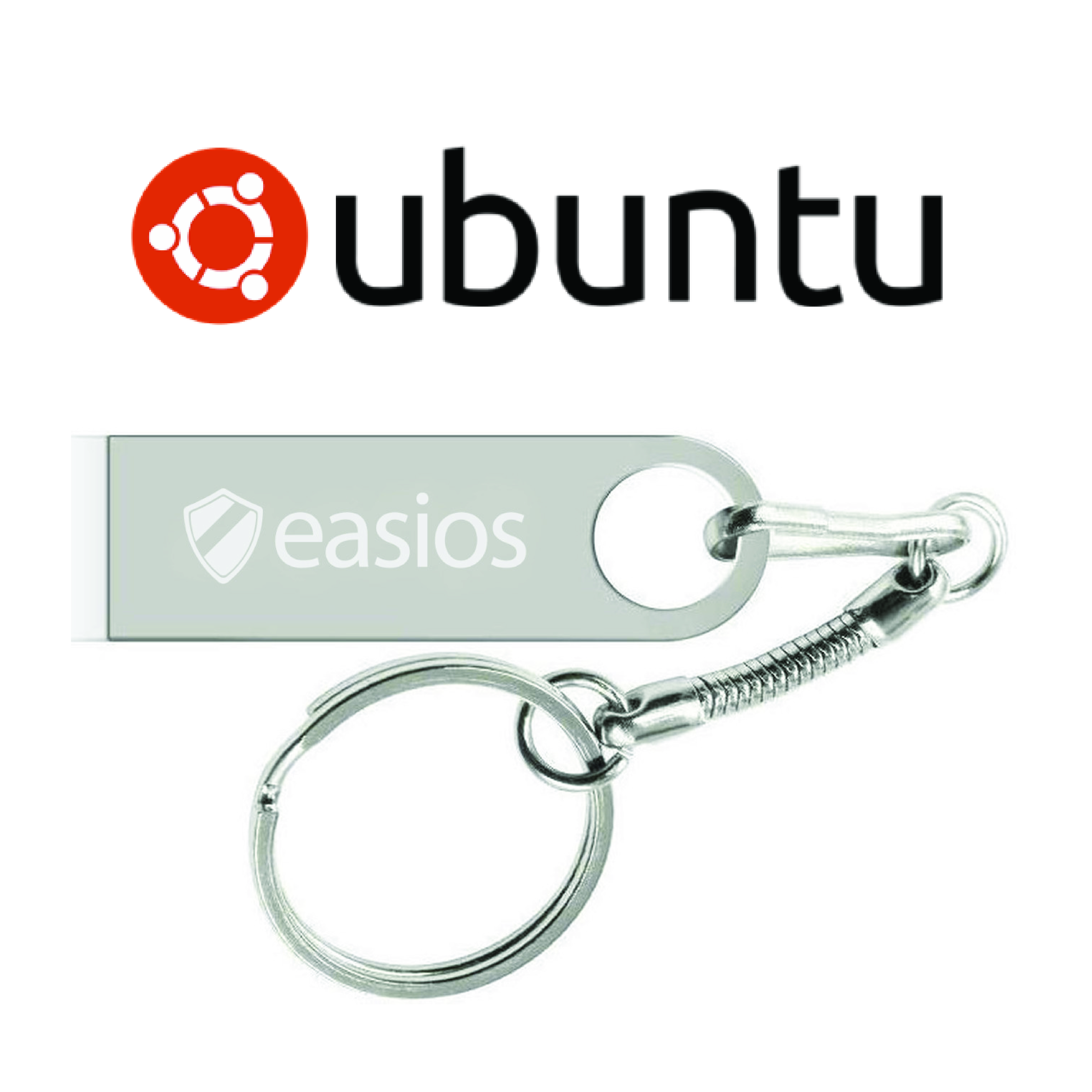 Ubuntu Desktop 24.04 LTS Bootable USB (8GB) – Live Mode or Full Installation – Secure & Stable Linux OS