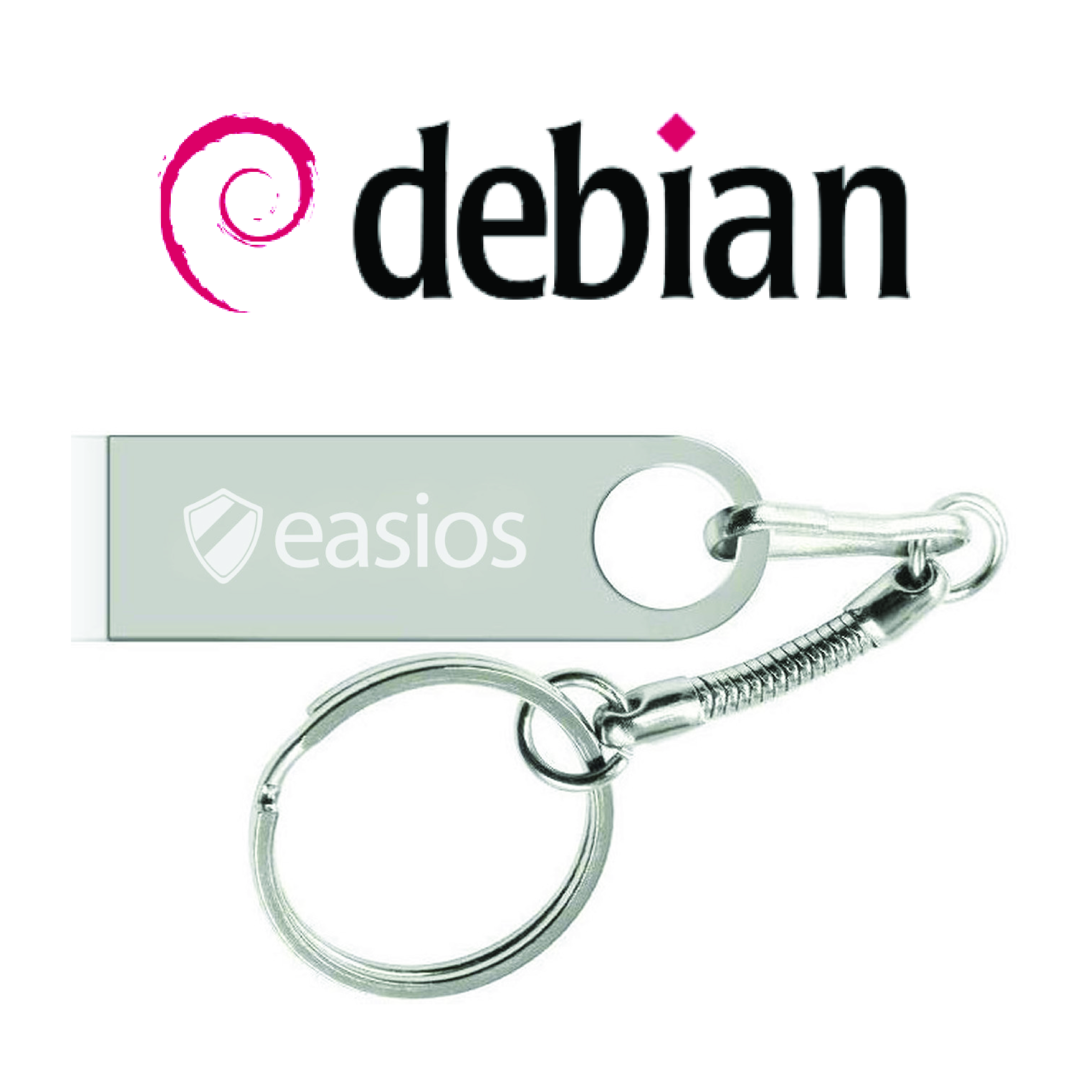 Debian 12.8 Bootable USB (8GB) – Stable & Versatile Linux OS for Developers & Users